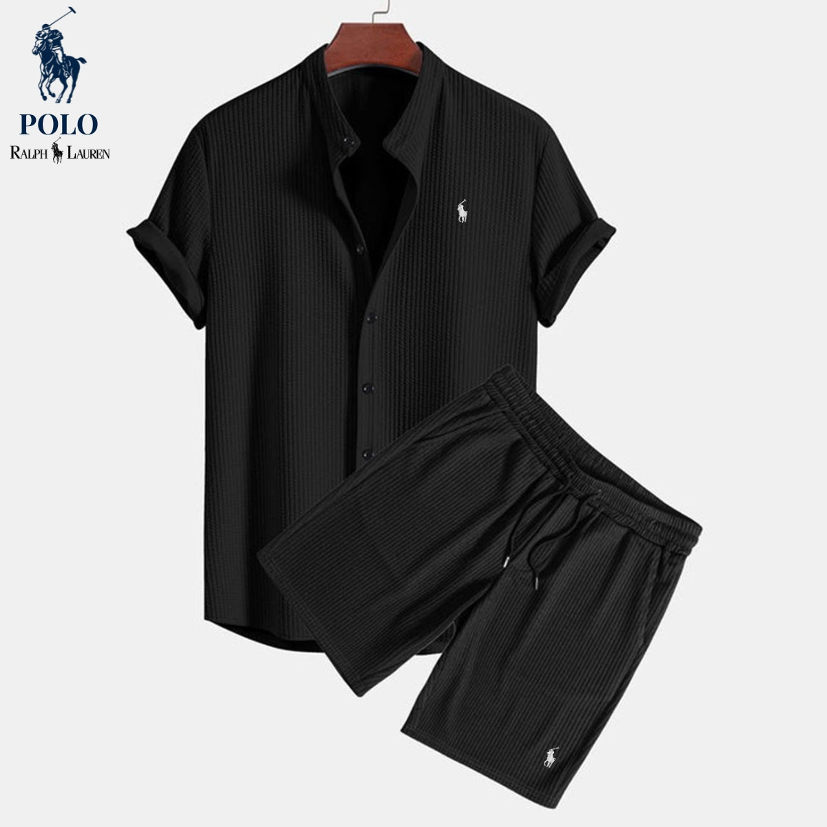 Luxee Poloshirt und Shorts-Set