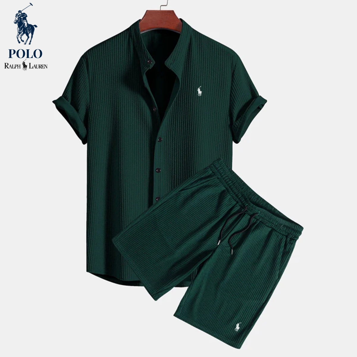 Luxee Poloshirt und Shorts-Set
