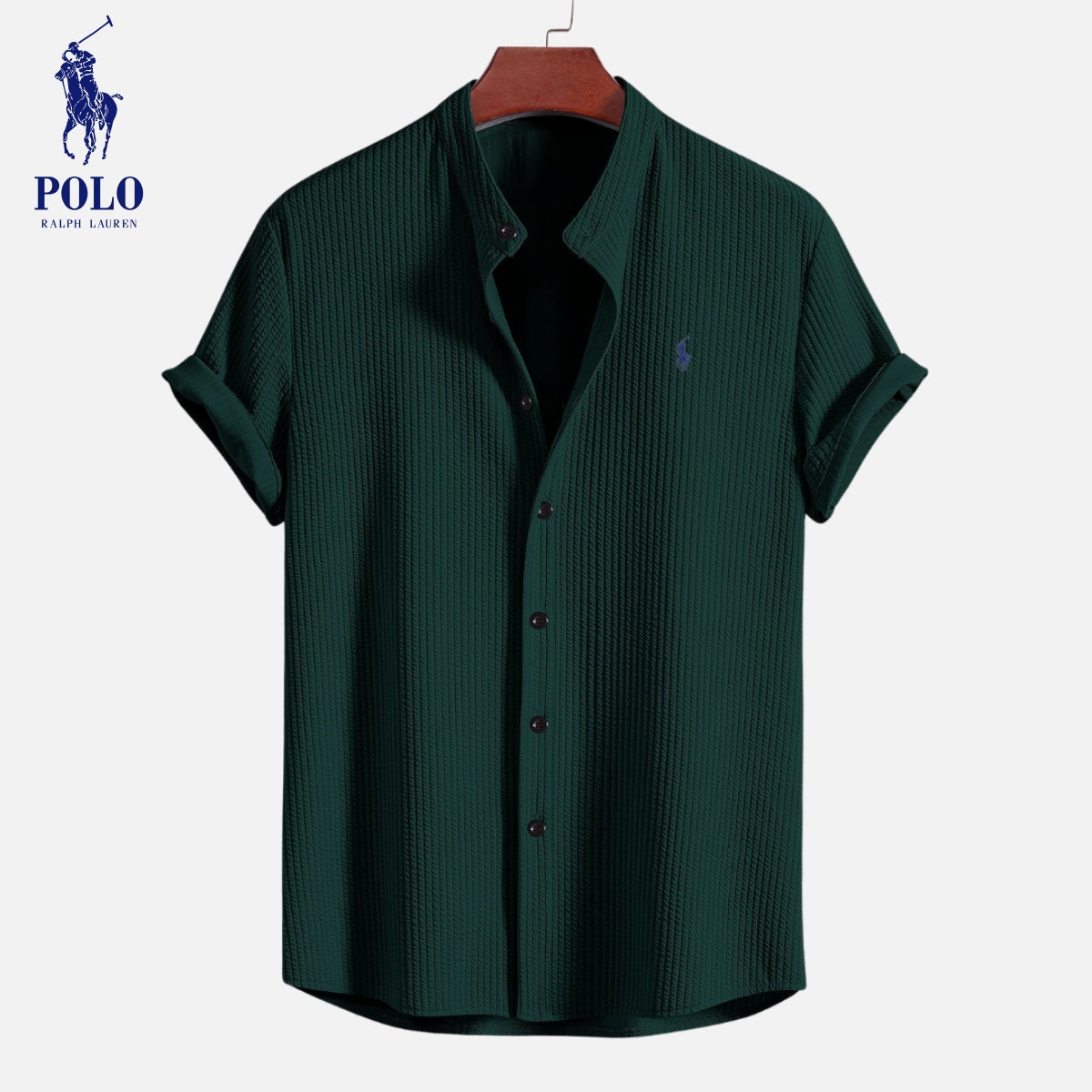 Chemise à col Polo Luxee