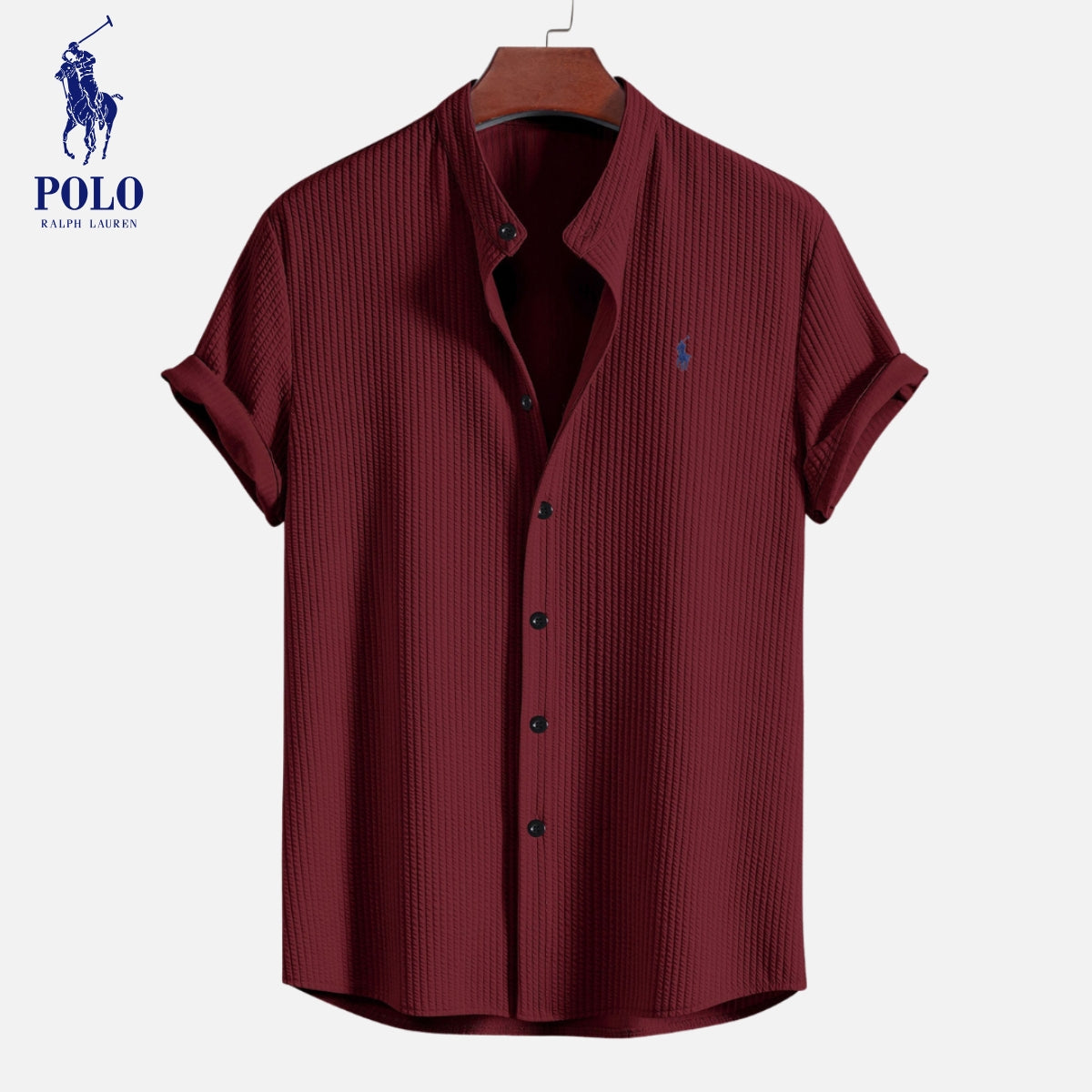 Chemise à col Polo Luxee